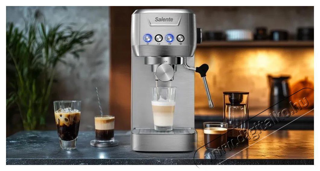 Salente Coffio Konyhai term&eacute;kek - K&aacute;v&eacute;főző / k&aacute;v&eacute;&ouml;rlő / kieg&eacute;sz&iacute;tő - Pressz&oacute; k&aacute;v&eacute;főző - 512806