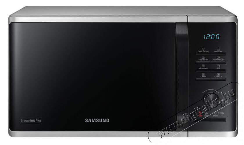 SAMSUNG MG23K3515AS mikrohull&aacute;m&uacute; s&uuml;tő Konyhai term&eacute;kek - Mikrohull&aacute;m&uacute; s&uuml;tő - Mikrohull&aacute;m&uacute; s&uuml;tő (szabadon&aacute;ll&oacute;) - 322036