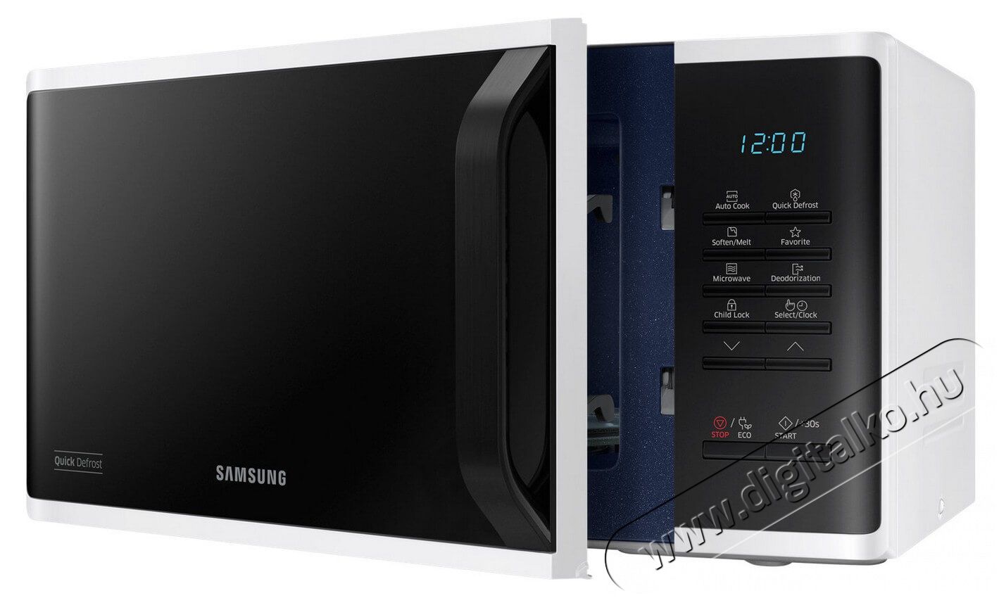SAMSUNG MS23K3513AW/EO mikrohull&aacute;m&uacute; s&uuml;tő Konyhai term&eacute;kek - Mikrohull&aacute;m&uacute; s&uuml;tő - Mikrohull&aacute;m&uacute; s&uuml;tő (szabadon&aacute;ll&oacute;) - 342368