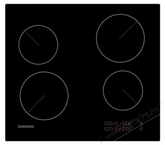 SAMSUNG CTR464EB01/XEO elektromos főzőlap Konyhai term&eacute;kek - S&uuml;tő-főzőlap, tűzhely (be&eacute;p&iacute;thető) - Elektromos főzőlap (be&eacute;p&iacute;thető) - 326965
