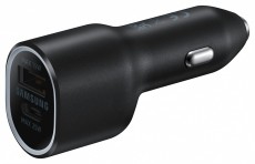 SAMSUNG EP-L4020NBEGEU USB/Type-C fekete autós töltő - Autóhifi / Autó felszerelés - Autós töltő / szivargyújtó adapter - 399893