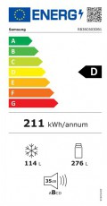 SAMSUNG RB38C603DB1/EF alulfagyaszt&oacute;s hűtőszekr&eacute;ny Konyhai term&eacute;kek - Hűtő, fagyaszt&oacute; (szabadon&aacute;ll&oacute;) - Alulfagyaszt&oacute;s kombin&aacute;lt hűtő - 477528