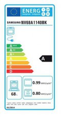 SAMSUNG NV68A1140BK/OL be&eacute;p&iacute;thető s&uuml;tő Konyhai term&eacute;kek - S&uuml;tő-főzőlap, tűzhely (be&eacute;p&iacute;thető) - S&uuml;tő (be&eacute;p&iacute;thető) - 481263