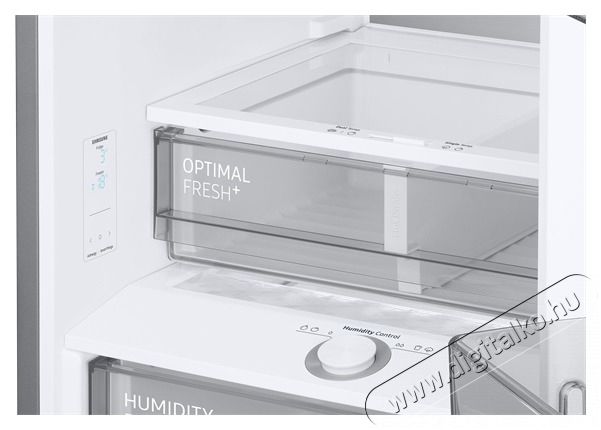 SAMSUNG RB38C7B6CS9/EF alulfagyaszt&oacute;s hűtőszekr&eacute;ny - Sz&eacute;ps&eacute;ghib&aacute;s Konyhai term&eacute;kek - Hűtő, fagyaszt&oacute; (szabadon&aacute;ll&oacute;) - Alulfagyaszt&oacute;s kombin&aacute;lt hűtő - 492424