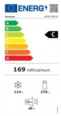 SAMSUNG RB38C7B6CS9/EF alulfagyaszt&oacute;s hűtőszekr&eacute;ny - Sz&eacute;ps&eacute;ghib&aacute;s Konyhai term&eacute;kek - Hűtő, fagyaszt&oacute; (szabadon&aacute;ll&oacute;) - Alulfagyaszt&oacute;s kombin&aacute;lt hűtő - 492424