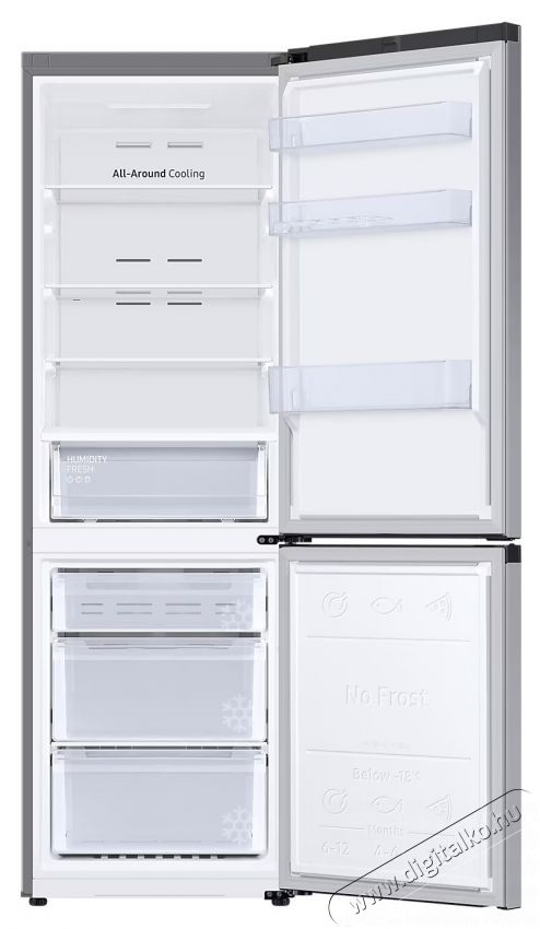 SAMSUNG RB34C600ESA/EF Alulfagyaszt&oacute;s hűtőszekr&eacute;ny, be&eacute;p&iacute;tett Wi-fi-vel Konyhai term&eacute;kek - Hűtő, fagyaszt&oacute; (szabadon&aacute;ll&oacute;) - Alulfagyaszt&oacute;s kombin&aacute;lt hűtő - 495761