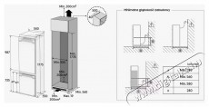 SAMSUNG BRB80F26ADF0EO be&eacute;p&iacute;thető alulfagyaszt&oacute;s hűtőszekr&eacute;ny Konyhai term&eacute;kek - Hűtő, fagyaszt&oacute; (be&eacute;p&iacute;thető) - Alulfagyaszt&oacute;s kombin&aacute;lt hűtő - 505087