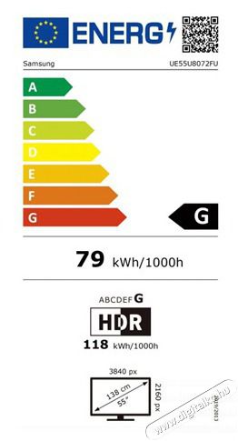 SAMSUNG UE55U8072FUXXH UHD 4K SMART TV Telev&iacute;zi&oacute;k - LED telev&iacute;zi&oacute; - UHD 4K felbont&aacute;s&uacute; - 506866