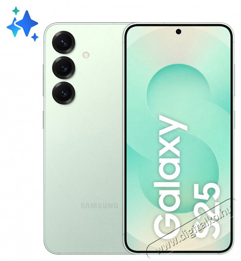 SAMSUNG SM-S931BLGGEUE Galaxy S25 6,2 5G 12/256GB DualSIM menta okostelefon Mobil / Kommunik&aacute;ci&oacute; / Smart - Okostelefon - Android - 514811