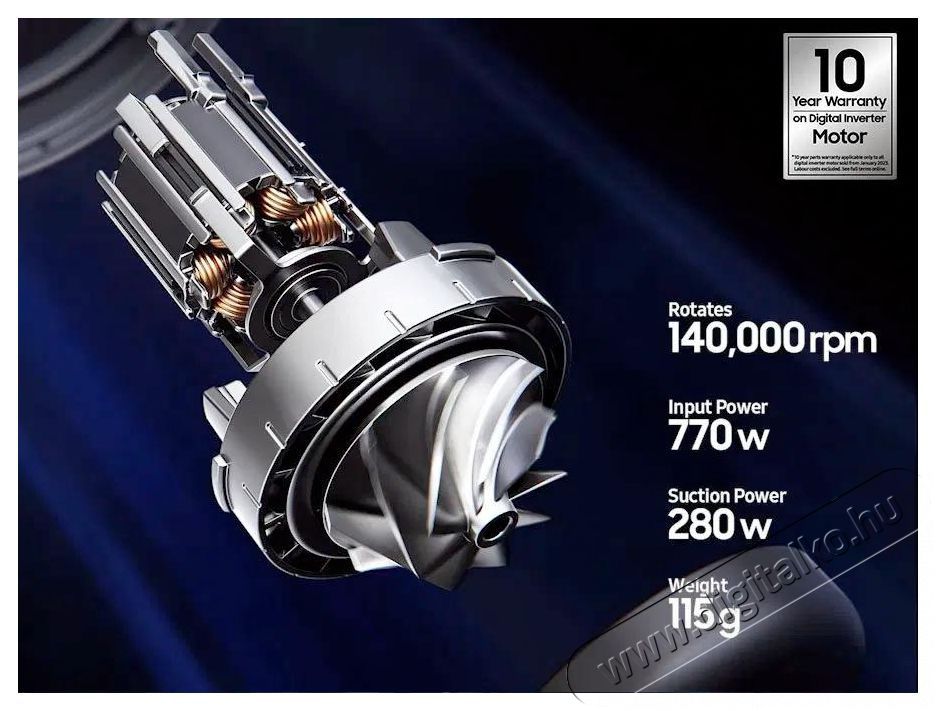 SAMSUNG VS80F28DFP/GE Bespoke AI Jet Lite complete H&aacute;ztart&aacute;s / Otthon / K&uuml;lt&eacute;r - Porsz&iacute;v&oacute; / takar&iacute;t&oacute;g&eacute;p - K&eacute;zi / &aacute;ll&oacute; porsz&iacute;v&oacute; - 519130