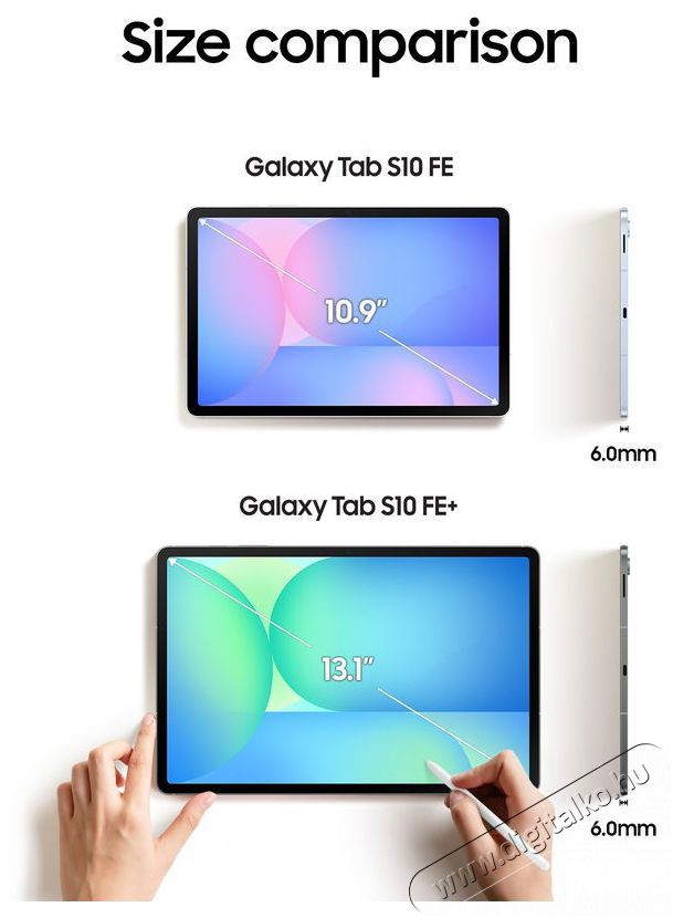SAMSUNG Galaxy Tab S10 FE 5G 8GB/128GB Blue tablet Mobil / Kommunik&aacute;ci&oacute; / Smart - Tablet - Android tablet - 521332