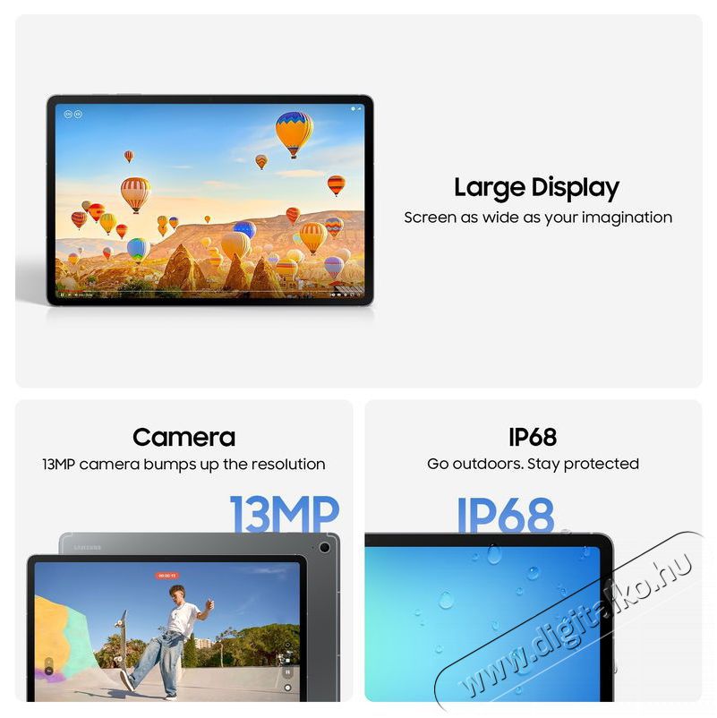 SAMSUNG Galaxy Tab S10 FE 5G 8GB/128GB Blue tablet Mobil / Kommunik&aacute;ci&oacute; / Smart - Tablet - Android tablet - 521332