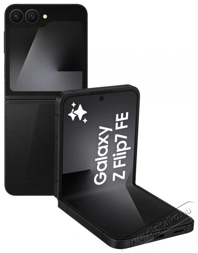 SAMSUNG Galaxy Z Flip7 FE 8GB / 128GB Black Mobil / Kommunik&aacute;ci&oacute; / Smart - Okostelefon - Android - 527982