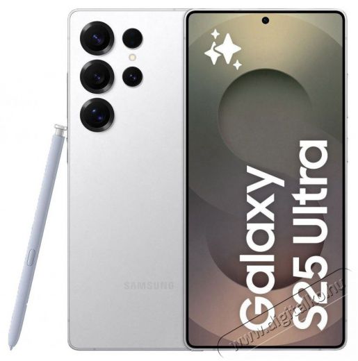 SAMSUNG Galaxy S25 Ultra 12GB/256GB Feh&eacute;res sz&uuml;rke tit&aacute;n Mobil / Kommunik&aacute;ci&oacute; / Smart - Okostelefon - Android - 521313