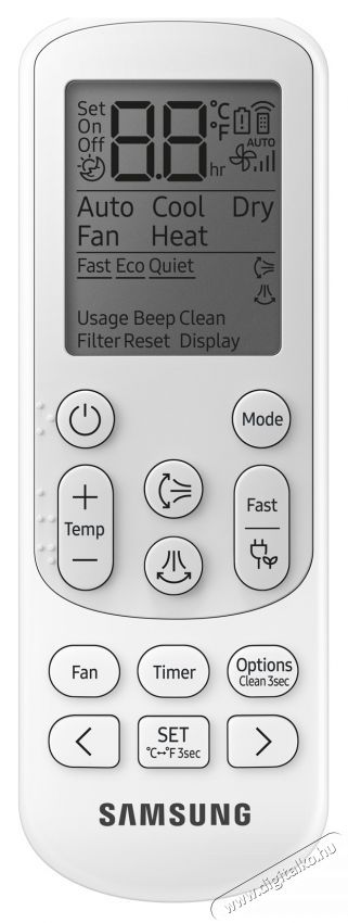 SAMSUNG Luzon S2 kl&iacute;ma, 9000 BTU, Wi-Fi, SmartThing Energy, AI Auto Comfort, A++/A+, Feh&eacute;r H&aacute;ztart&aacute;s / Otthon / K&uuml;lt&eacute;r - Ventil&aacute;tor / L&eacute;gkondicion&aacute;l&oacute; - Split kl&iacute;ma - 537269