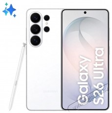 SAMSUNG Galaxy S26 Ultra 12GB/512GB Feh&eacute;r Mobil / Kommunik&aacute;ci&oacute; / Smart - Okostelefon - Android - 537991