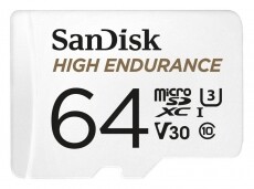 SanDisk 64GB MicroSDXC High Endurance CL10/U3/V30 (SDSQQNR-064G) mem&oacute;ria k&aacute;rtya - Mem&oacute;ria k&aacute;rtya / Pendrive - MicroSD / MicroSDHC k&aacute;rtya - 349918