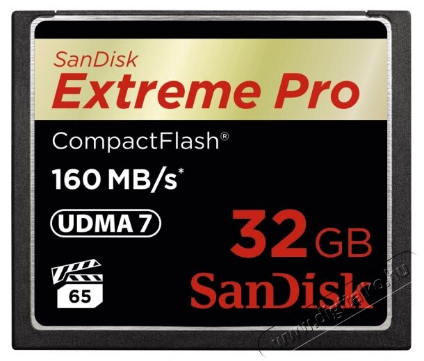 SanDisk CF 32GB Extreme Pro - 123843 Mem&oacute;ria k&aacute;rtya / Pendrive - Compact Flash (CF) k&aacute;rtya - 273969