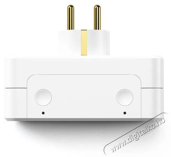 Satechi  Apple Homekit Dual Smart Outlet (EU), feh&eacute;r H&aacute;ztart&aacute;s / Otthon / K&uuml;lt&eacute;r - Okos otthon - Okos konnektor - 521388