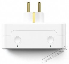 Satechi  Apple Homekit Dual Smart Outlet (EU), feh&eacute;r H&aacute;ztart&aacute;s / Otthon / K&uuml;lt&eacute;r - Okos otthon - Okos konnektor - 521388