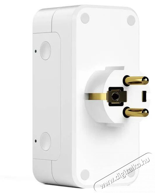 Satechi  Apple Homekit Dual Smart Outlet (EU), feh&eacute;r H&aacute;ztart&aacute;s / Otthon / K&uuml;lt&eacute;r - Okos otthon - Okos konnektor - 521388