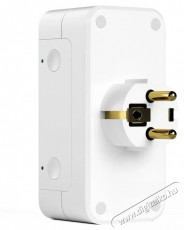 Satechi  Apple Homekit Dual Smart Outlet (EU), feh&eacute;r H&aacute;ztart&aacute;s / Otthon / K&uuml;lt&eacute;r - Okos otthon - Okos konnektor - 521388