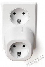 Satechi  Homekit Smart Outlet (EU), feh&eacute;r H&aacute;ztart&aacute;s / Otthon / K&uuml;lt&eacute;r - Okos otthon - Okos konnektor - 521389