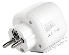 Satechi  Homekit Smart Outlet (EU), feh&eacute;r H&aacute;ztart&aacute;s / Otthon / K&uuml;lt&eacute;r - Okos otthon - Okos konnektor - 521389