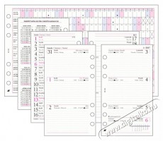 Saturnus Kalendart M311 heti beosztású gyűrűs betétlap csomag Iroda és számítástechnika - Számológép - Irodai - 433450