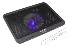 Sbox CP-19 fekete notebook hűtő Iroda és számítástechnika - Notebook kiegészítő - USB laptop hűtő - 507059