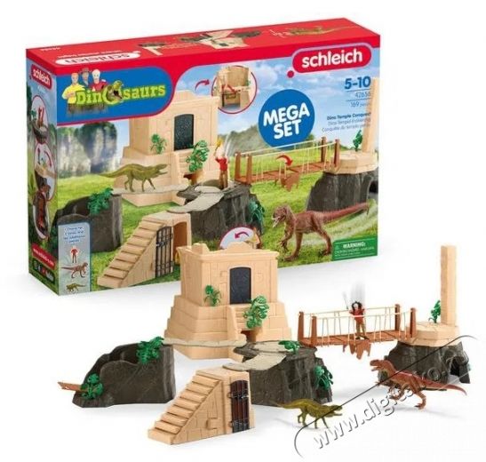Schleich Dinoszaurusz templom ostrom mega k&eacute;szlet 42656 H&aacute;ztart&aacute;s / Otthon / K&uuml;lt&eacute;r - J&aacute;t&eacute;k / Sport - J&aacute;t&eacute;kfigura - 532156