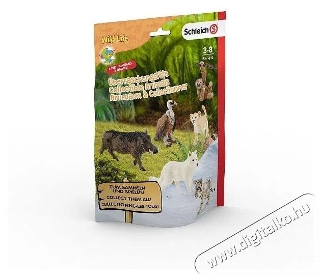 Schleich Meglepet&eacute;s csomag - afrikai &aacute;llatok L H&aacute;ztart&aacute;s / Otthon / K&uuml;lt&eacute;r - J&aacute;t&eacute;k / Sport - J&aacute;t&eacute;kfigura - 532175