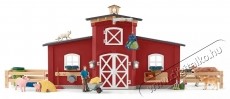 Schleich Nagy pajta &aacute;llatokkal &eacute;s kieg&eacute;sz&iacute;tőkkel 42606 H&aacute;ztart&aacute;s / Otthon / K&uuml;lt&eacute;r - J&aacute;t&eacute;k / Sport - J&aacute;t&eacute;kfigura - 532143