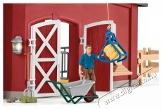 Schleich Nagy pajta &aacute;llatokkal &eacute;s kieg&eacute;sz&iacute;tőkkel 42606 H&aacute;ztart&aacute;s / Otthon / K&uuml;lt&eacute;r - J&aacute;t&eacute;k / Sport - J&aacute;t&eacute;kfigura - 532143