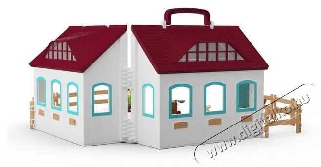 Schleich nyitott ist&aacute;ll&oacute;  Litte Horseshoe  42703 H&aacute;ztart&aacute;s / Otthon / K&uuml;lt&eacute;r - J&aacute;t&eacute;k / Sport - J&aacute;t&eacute;kfigura - 532132