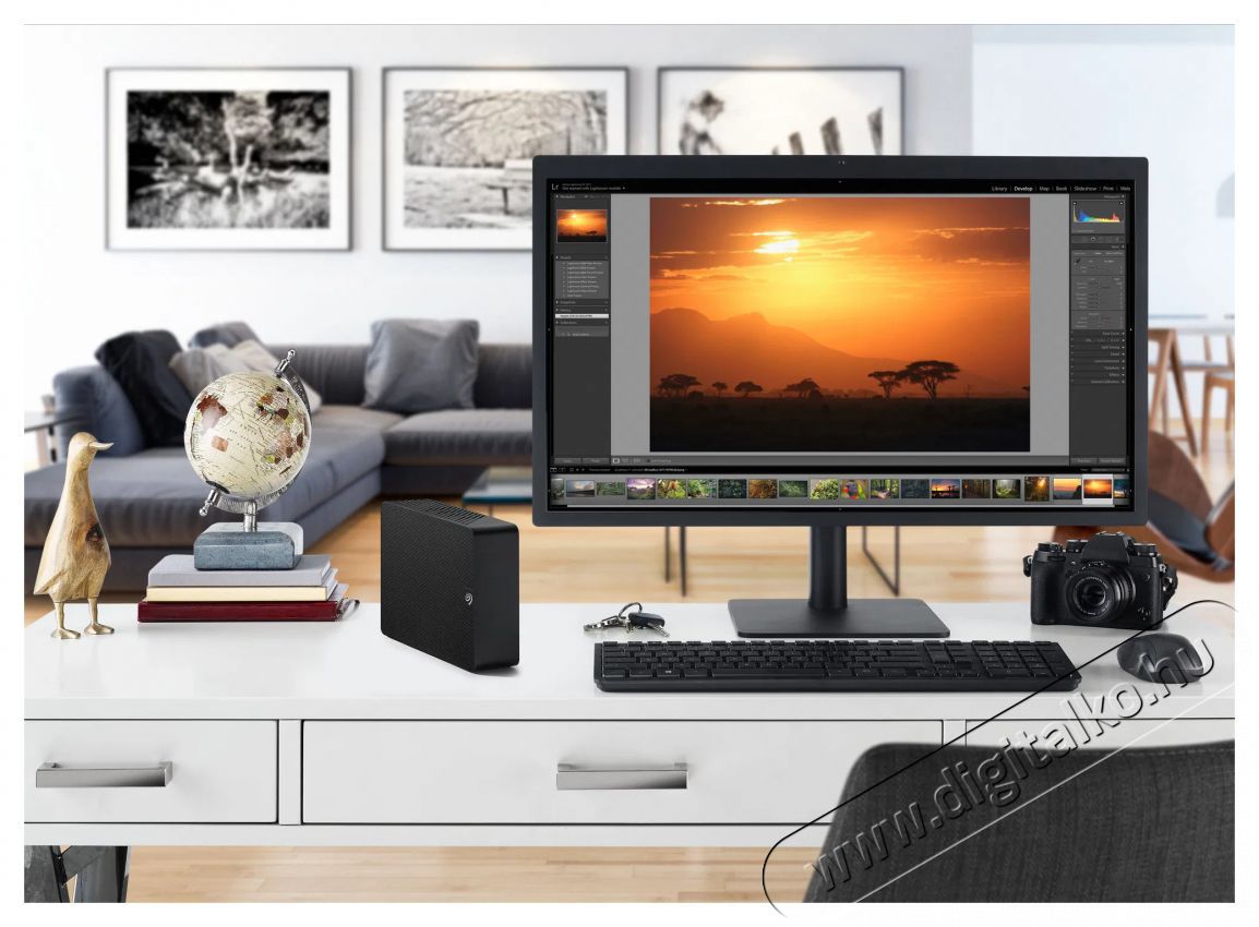 Seagate Expansion Desktop 8TB (2021) Iroda &eacute;s sz&aacute;m&iacute;t&aacute;stechnika - Adatt&aacute;rol&oacute; / merevlemez - K&uuml;lső HDD - 503429