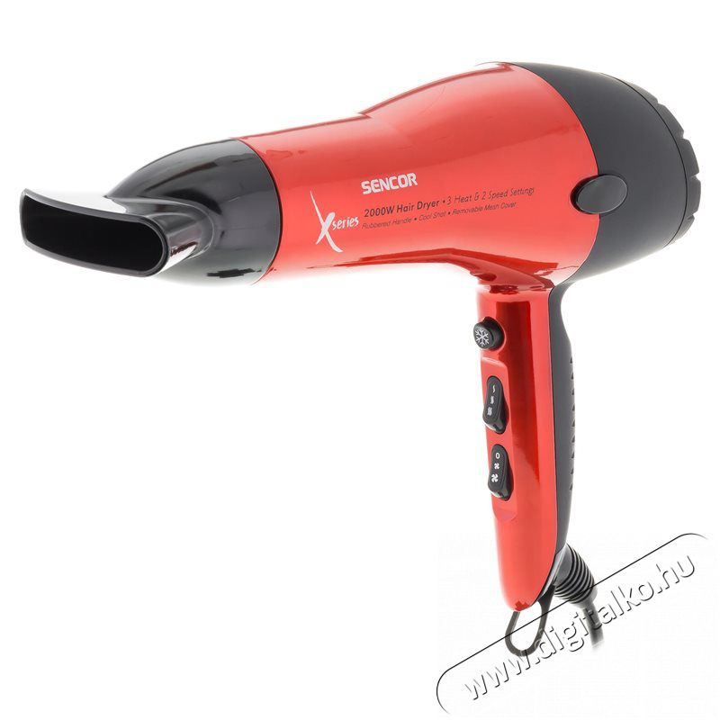 Sencor SHD 6600R Hajsz&aacute;r&iacute;t&oacute; - piros Sz&eacute;ps&eacute;g&aacute;pol&aacute;s / Eg&eacute;szs&eacute;g - Haj&aacute;pol&aacute;s - Hajsz&aacute;r&iacute;t&oacute; - 260800