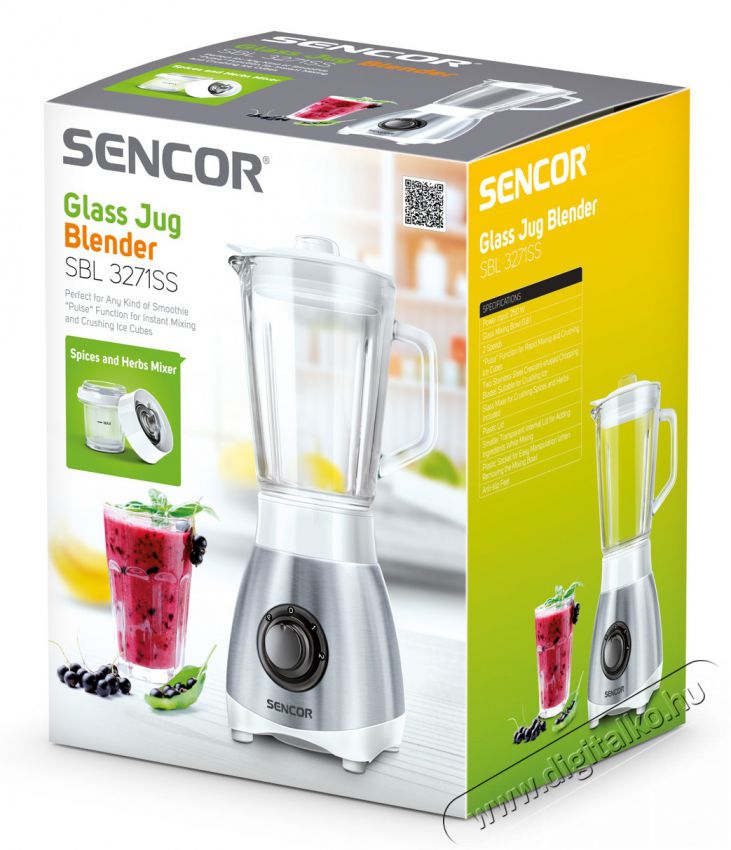 Sencor SBL 3271SS turmixg&eacute;p Konyhai term&eacute;kek - Konyhai kisg&eacute;p (elők&eacute;sz&iacute;t&eacute;s / feldolgoz&aacute;s) - Turmixg&eacute;p - 300440