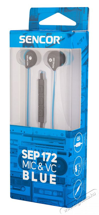 Sencor SEP 172 VCM mikrofonos f&uuml;lhallgat&oacute; - k&eacute;k Audio-Video / Hifi / Multim&eacute;dia - F&uuml;l &eacute;s Fejhallgat&oacute;k - F&uuml;lhallgat&oacute; mikrofonnal / headset - 351988