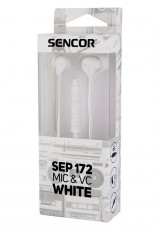 Sencor SEP 172 VCM F&uuml;lhallgat&oacute; - feh&eacute;r Audio-Video / Hifi / Multim&eacute;dia - F&uuml;l &eacute;s Fejhallgat&oacute;k - F&uuml;lhallgat&oacute; mikrofonnal / headset - 351992