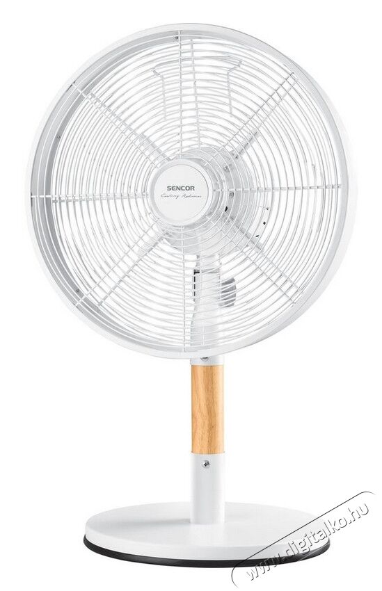 Sencor SFE 3080WH Ventil&aacute;tor asztali H&aacute;ztart&aacute;s / Otthon / K&uuml;lt&eacute;r - Ventil&aacute;tor / L&eacute;gkondicion&aacute;l&oacute; - Asztali ventil&aacute;tor - 346008