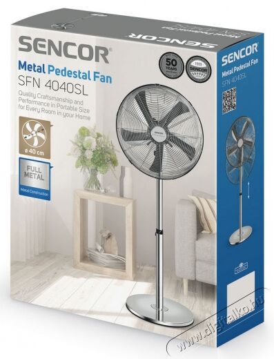 Sencor SFN 4040SL &aacute;ll&oacute; ventil&aacute;tor H&aacute;ztart&aacute;s / Otthon / K&uuml;lt&eacute;r - Ventil&aacute;tor / L&eacute;gkondicion&aacute;l&oacute; - &Aacute;ll&oacute; / padl&oacute; ventil&aacute;tor - 361486