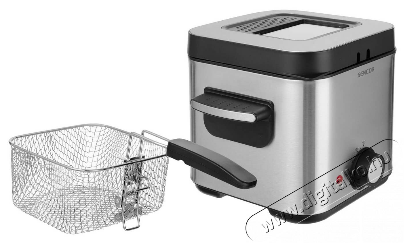 Sencor SFR 6200SS Fritőz Konyhai term&eacute;kek - Konyhai kisg&eacute;p (s&uuml;t&eacute;s / főz&eacute;s / hűt&eacute;s / &eacute;telk&eacute;sz&iacute;t&eacute;s) - Olajs&uuml;tő - 364585