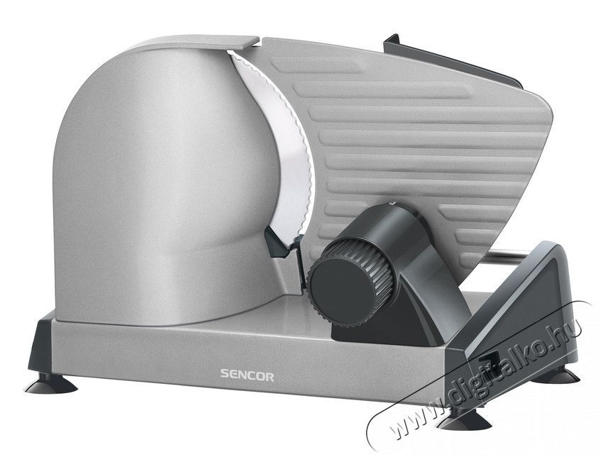 Sencor SFS 4050SS elektromos szeletelő Konyhai term&eacute;kek - Konyhai kisg&eacute;p (elők&eacute;sz&iacute;t&eacute;s / feldolgoz&aacute;s) - Szeletelő / reszelő g&eacute;p - 308228