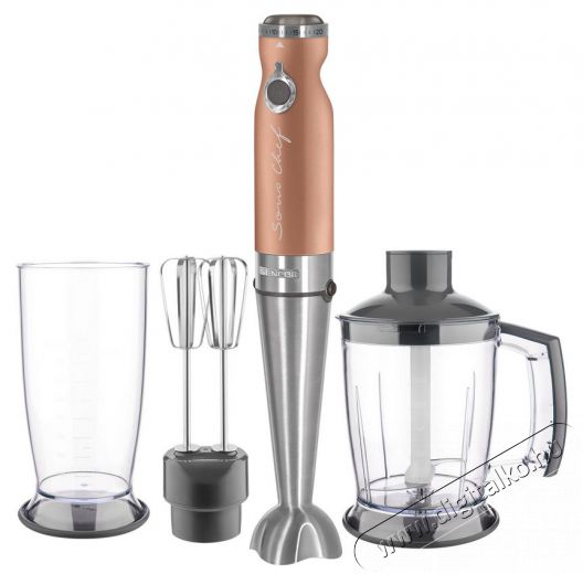 Sencor SHB 5606GD-EUE3 4in1 botmixer szett - arany Konyhai term&eacute;kek - Konyhai kisg&eacute;p (elők&eacute;sz&iacute;t&eacute;s / feldolgoz&aacute;s) - Botmixer - 354925