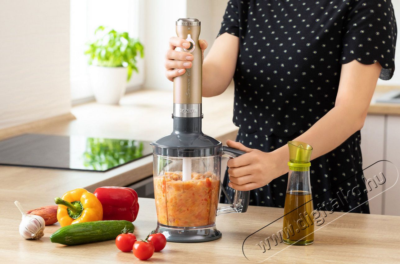 Sencor SHB 5607CH-EUE3 4in1 botmixerszett Konyhai term&eacute;kek - Konyhai kisg&eacute;p (elők&eacute;sz&iacute;t&eacute;s / feldolgoz&aacute;s) - Botmixer - 361489