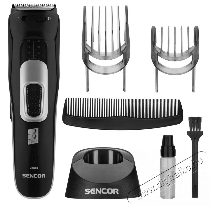 Sencor SHP 4501BK hajny&iacute;r&oacute; Sz&eacute;ps&eacute;g&aacute;pol&aacute;s / Eg&eacute;szs&eacute;g - Haj&aacute;pol&aacute;s - Haj / szak&aacute;ll v&aacute;g&oacute;, ny&iacute;r&oacute; - 349323
