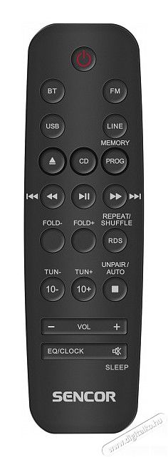 Sencor SMC 4300BR Mikro Hi-Fi rendszer Audio-Video / Hifi / Multim&eacute;dia - Hifi - Sztere&oacute; - Mikro-, mini hifi rendszer - 346040