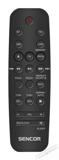 Sencor SMC 4300BR Mikro Hi-Fi rendszer Audio-Video / Hifi / Multim&eacute;dia - Hifi - Sztere&oacute; - Mikro-, mini hifi rendszer - 346040