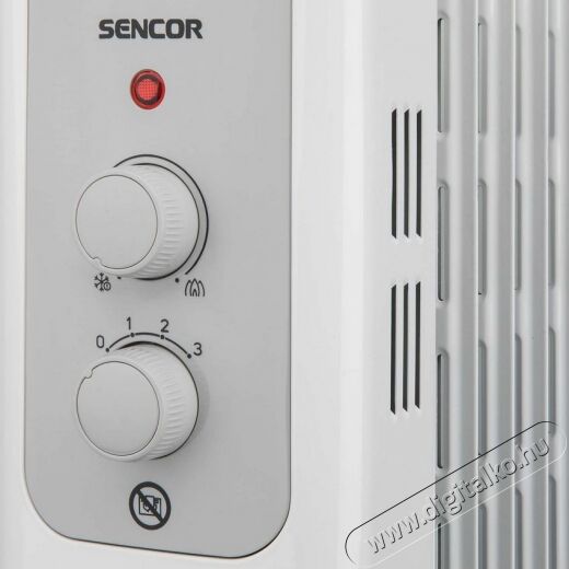 Sencor SOH 3209WH Elektromos Olajradi&aacute;tor H&aacute;ztart&aacute;s / Otthon / K&uuml;lt&eacute;r - Fűt&eacute;s - Olajradi&aacute;tor - 346051